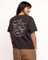 T-SHIRT HOMME FLYING NOIR NOIR