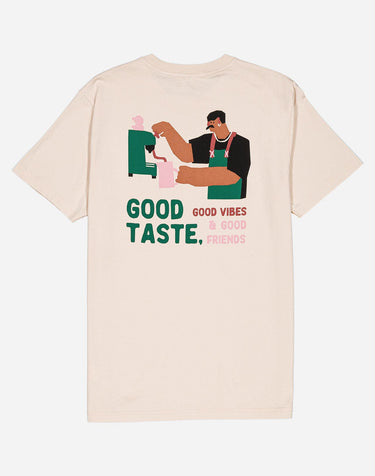 T-SHIRT HOMME LOCAL BREWERY CREME CREME