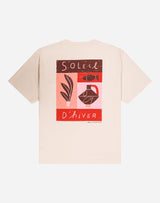 T-SHIRT HOMME SOLEIL D'HIVER CREME CREME