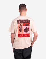 T-SHIRT HOMME SOLEIL D'HIVER CREME CREME