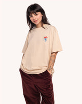 T-SHIRT HOMME STRONG CREME CREME