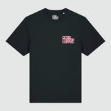 T-SHIRT HOMME PINK HEART NOIR NOIR