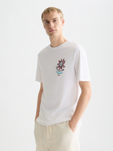 T-SHIRT HOMME BLANC BLANC