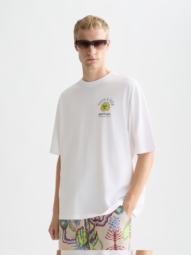 T-SHIRT HOMME BLANC BLANC