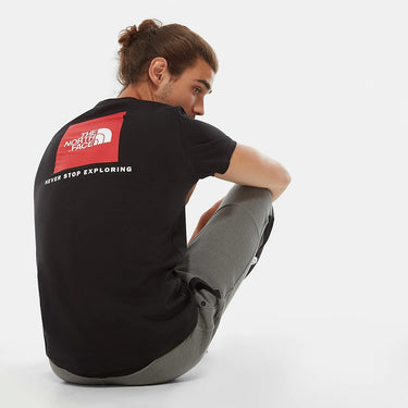 T-SHIRT HOMME S/S RED BOX NOIR NOIR