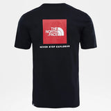 T-SHIRT HOMME S/S RED BOX NOIR NOIR