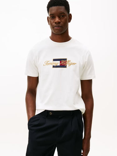 T-SHIRT HOMME ICON GOLD ECRU ECRU