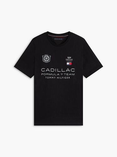 T-SHIRT HOMME RACING GRAP NOIR NOIR