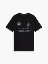 T-SHIRT HOMME RACING GRAP NOIR NOIR