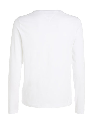 T-SHIRT HOMME STRETCH SLIM FIT BLANC BLANC