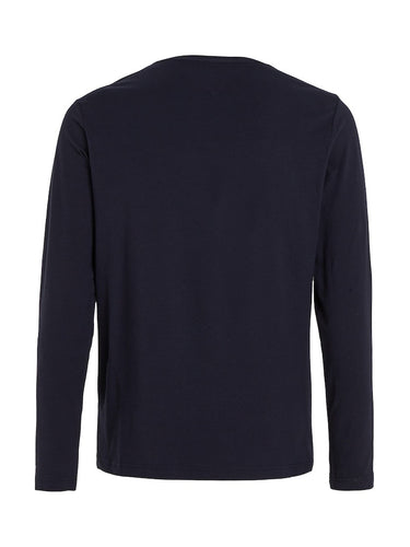 T-SHIRT HOMME STRETCH SLIM FIT MARINE MARINE