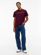 T-SHIRT HOMME REG LINEAR LOGO CALYPSO BERRY CALYPSO BERRY
