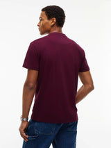 T-SHIRT HOMME REG LINEAR LOGO CALYPSO BERRY CALYPSO BERRY