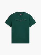 T-SHIRT HOMME REG LINEAR LOGO VERT VERT