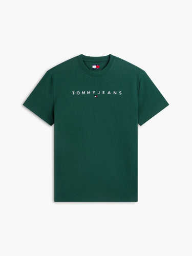 T-SHIRT HOMME REG LINEAR LOGO VERT VERT