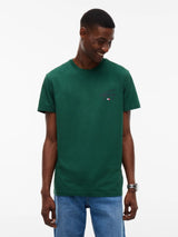 T-SHIRT HOMME SLIM SIGNATURE C VERT VERT