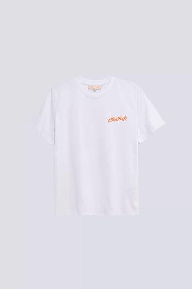 T-SHIRT MIXTE LEOLINA DAISY BLANC BLANC