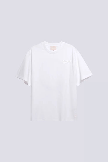 T-SHIRT MIXTE LEONCE CYPHER BLANC BLANC