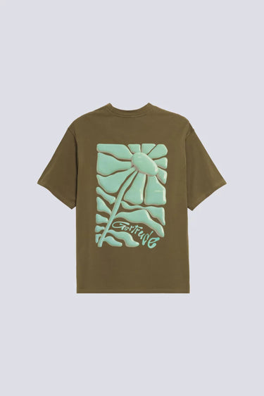 T-SHIRT MIXTE LEONCE DAISY KHAKI KHAKI