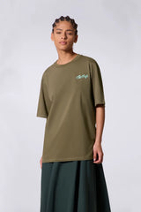 T-SHIRT MIXTE LEONCE DAISY KHAKI KHAKI