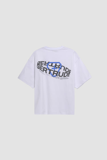 T-SHIRT MIXTE ZACK BRAND BLANC BLANC