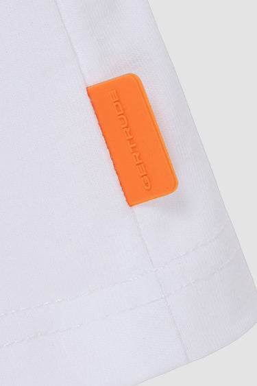 T-SHIRT MIXTE ZACK BRAND BLANC BLANC