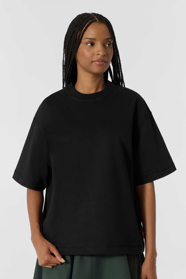 T-SHIRT MIXTE ZACK BRAND NOIR NOIR