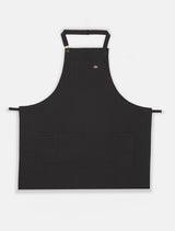 TABLIER HOMME BIB APRON NOIR NOIR