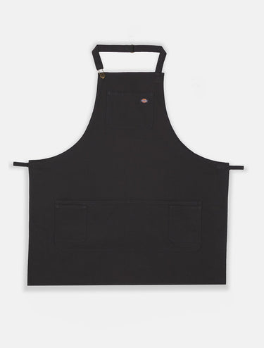 TABLIER HOMME BIB APRON NOIR NOIR