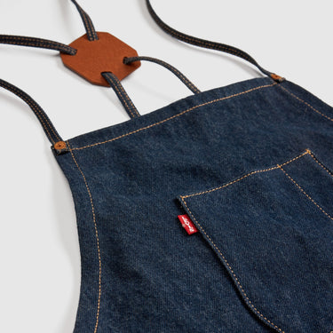 TABLIER MAISON ADJUSTABLE DENIM APRON DENIM DENIM