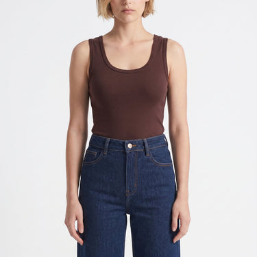 Top Artlove Adelasia débardeur marron – vue 2