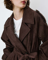 TRENCH FEMME ASTRID CHOCOLAT CHOCOLAT