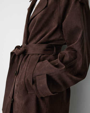 TRENCH FEMME ASTRID CHOCOLAT CHOCOLAT