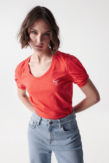 TUNIQUE FEMME ROUGE ROUGE