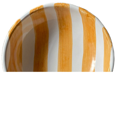 VAISSELLE MAISON RAYURE OCRE OCRE