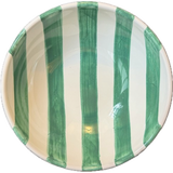VAISSELLE MAISON RAYURE VERT VERT