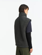 VESTE FEMME SHERPA KAKI KAKI