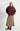 VESTE FEMME AMPLE ML BORDEAUX BORDEAUX