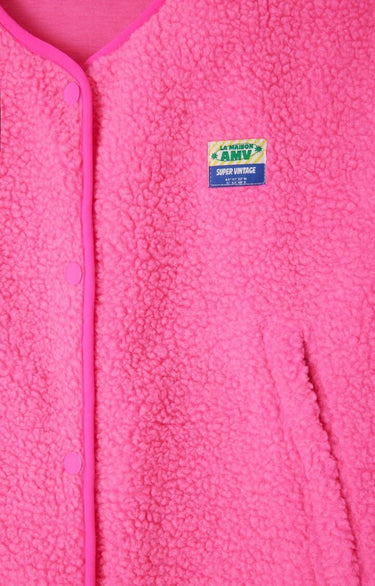 VESTE FEMME AMPLE SM ROSE ROSE