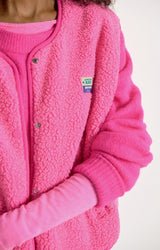 VESTE FEMME AMPLE SM ROSE ROSE
