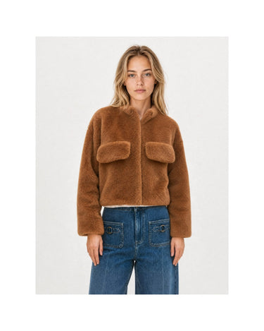 VESTE FEMME GEMINI MARRON MARRON
