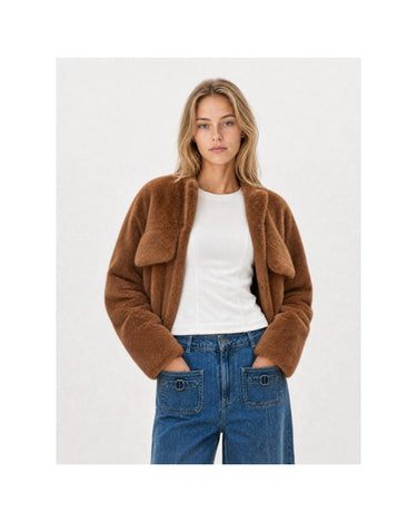 VESTE FEMME GEMINI MARRON MARRON