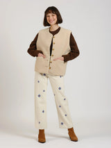 VESTE FEMME VITA BEIGE BEIGE