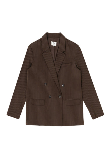 VESTE FEMME VIANI MARRON/ECRU MARRON/ECRU