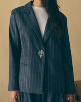 VESTE FEMME HYMANS NB BLEU BLEU