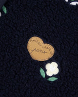 VESTE FEMME LOING FLOWERS MARINE MARINE