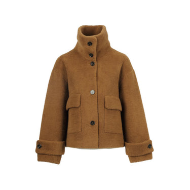 Veste Oakwood Anne effet mouton retourné whisky – vue 1