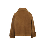 Veste Oakwood Anne effet mouton retourné whisky – vue 2