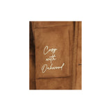 Veste Oakwood Anne effet mouton retourné whisky – vue 4