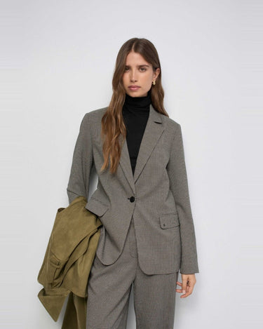 VESTE FEMME BLAZER GRIS GRIS